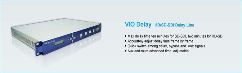 Digital HDSDI video delay line